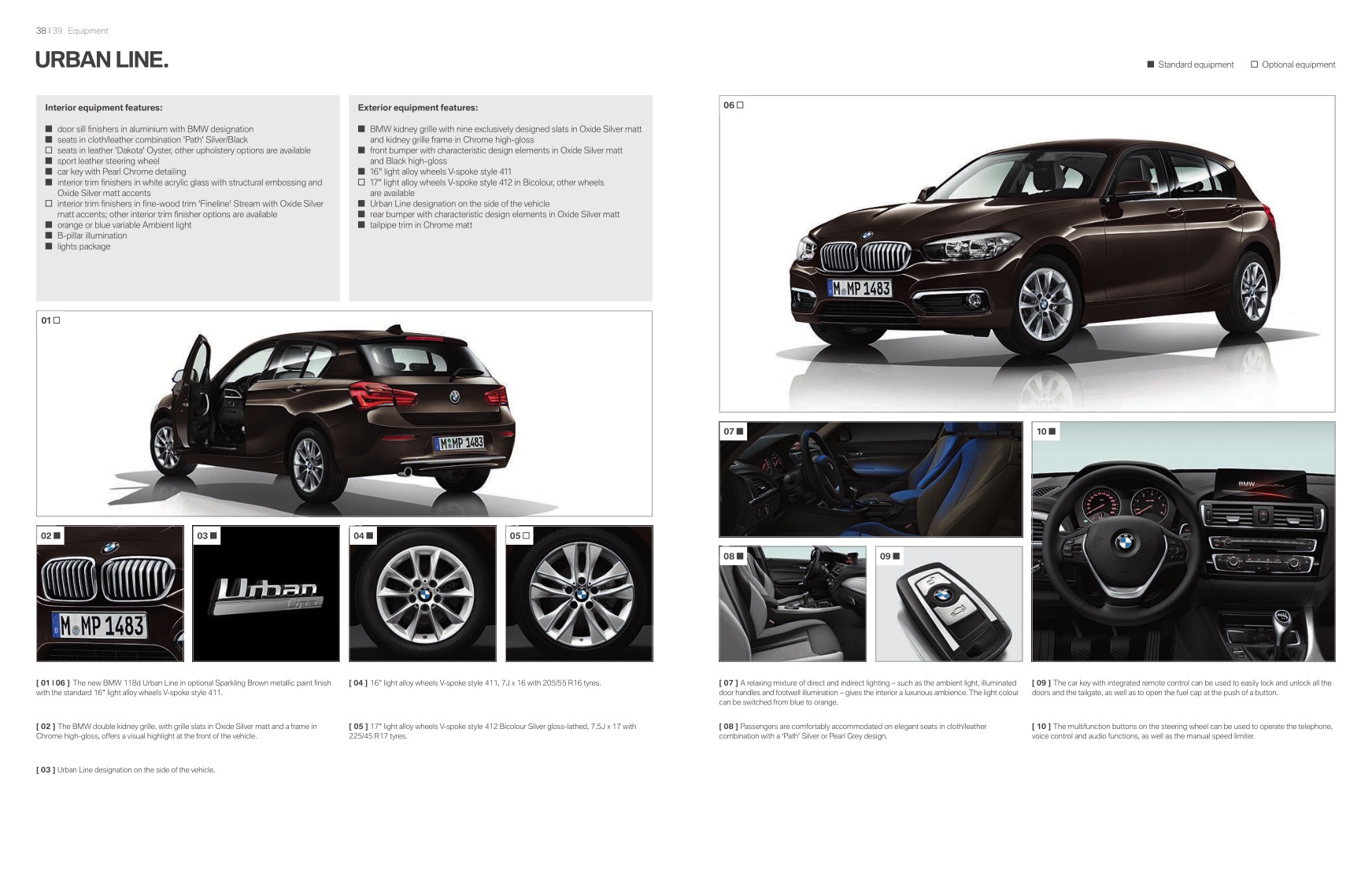 2015 BMW 1-Series Brochure Page 9